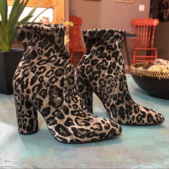 a new day Shoes - ‼️6 HR SALE ONLY‼️ NWOT leopard pull on booties